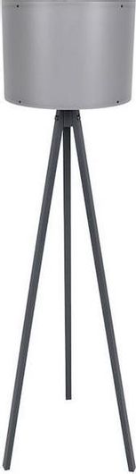 Φωτιστικό Δαπέδου HomeMarkt Κλασικό Υ145xΜ38cm με Ντουί για Λαμπτήρα E27 σε γκρι Χρώμα