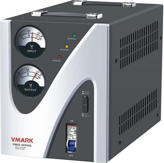 Σταθεροποιητής Τάσης VMARK RM02-5000VA  Relay