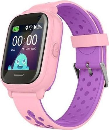 Smartwatch Intime IT-056 Kids 1.33" GPS Plastic Case & Silicone Strap Pink / Purple