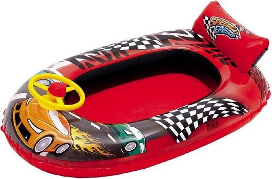 Φουσκωτή Βάρκα Παιδική Αυτοκίνητο 109x97cm