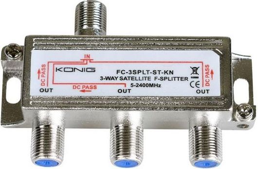 Διακλαδωτής Τηλεόρασης 3 Εξόδων