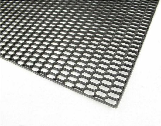 Πλαστική Σίτα Κυψελωτή Μαύρη Λεπτή 120x40cm