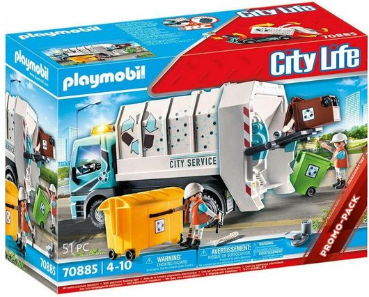 Playmobil City Life Recycling Truck για 4+ Ετών #70885