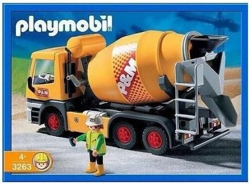 Playmobil City Action: Concrete Mixer για 4+ Ετών