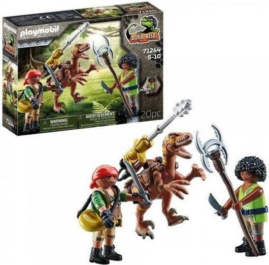 Playmobil Dino Rise Deinonych & Explorers για 5-10 Ετών #71264