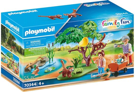 Playmobil Family Fun Enclosure with Red Pandas για 4+ Ετών #70344