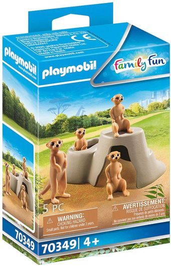Playmobil Family Fun Meerkats για 4+ Ετών #70349
