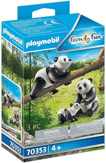 Playmobil Family Fun Pandas για 4+ Ετών #70353