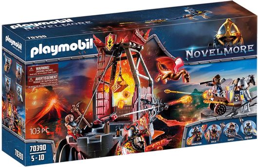 Playmobil Novelmore Knights Burnham Raiders Lava Mine για 5+ Ετών