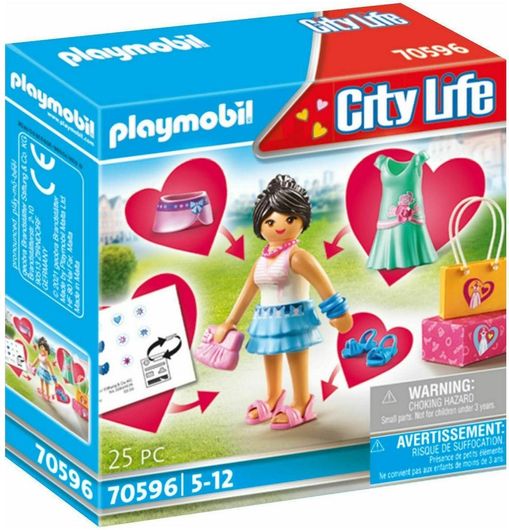 Playmobil City Life Fashion Girl για 5+ Ετών #70596