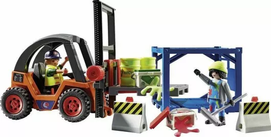 Playmobil City Action: Κλάρκ Εμπορευμάτων για 4+ Ετών #70772