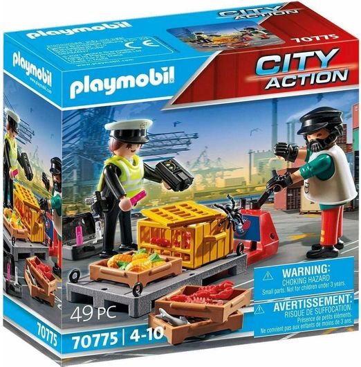 Playmobil City Action Τελωνειακός Έλεγχος για 4+ Ετών #70775