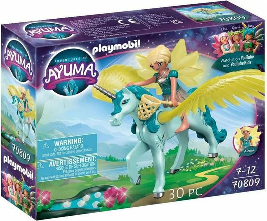 Playmobil Ayuma Crystal Fairy με Μονόκερο για 7+ Ετών #70809