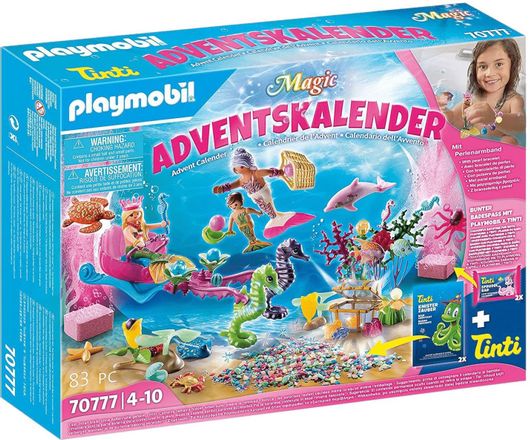 Playmobil Magic Advent Calendar Magical Mermaids για 4+ Ετών #70777