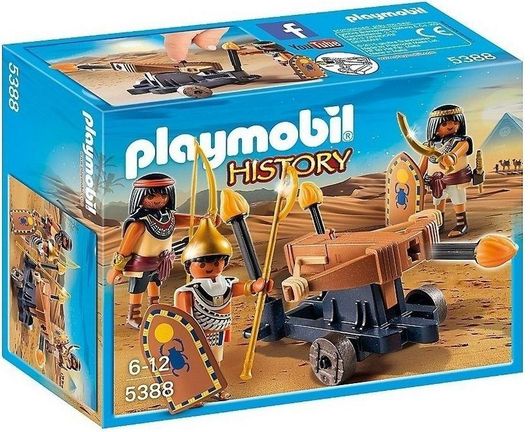 Playmobil History Αιγύπτιοι Στρατιώτες με Βαλίστρα Φωτιάς για 6-12 Ετών #5388