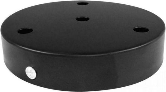 Ροζέτα Φωτιστικού Οροφής Elvhx Μαύρο EL329402