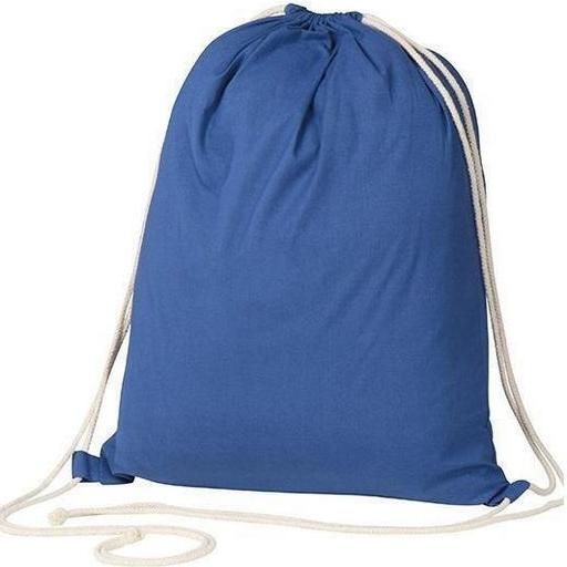 Σακίδιο Macma Werbeatrikel Πουγκί Βαμβακερό 50x40x3cm Μπλε