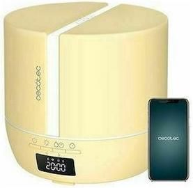Diffuser Αρωματοθεραπείας Cecotec Led PureAroma 550 Connected με Χρονοδιακόπτη Κίτρινη 500ml 05643
