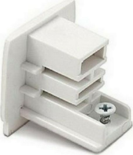 Τάπα για Εξαρτήματα Φωτιστικών Viokef Ράγας Λευκό 02 / 0009