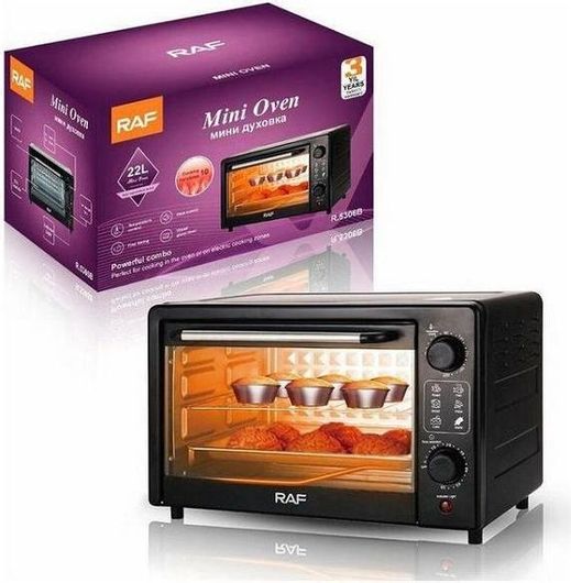 Raf Ηλεκτρικό Φουρνάκι 22lt Χωρίς Εστίες