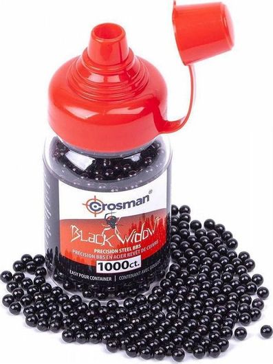 Μπίλιες Αεροβόλου BBs Crosman Black Widow 4.5mm 1000τμχ
