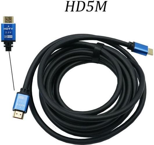 Καλώδιο HDMI V2.0 4K UHD HDR 3D 2160P HD 5m Μαύρο