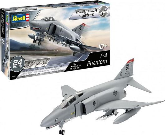 Στατικό Μοντέλο Revell 03651 Easy - click collection F-4E Phantom 1:72 - Level 2
