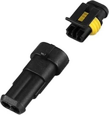 Αδιάβροχος Σύνδεσμος Καλωδίων 2 Pins