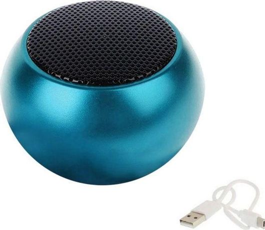Mini Φορητό Ηχείο Bluetooth 3W με Διάρκεια Μπαταρίας έως 4 Ώρες Μπλε
