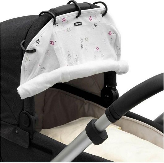 Σκίαστρο Καροτσιού Dooky Universal Cover Twinkle Stars Λευκό