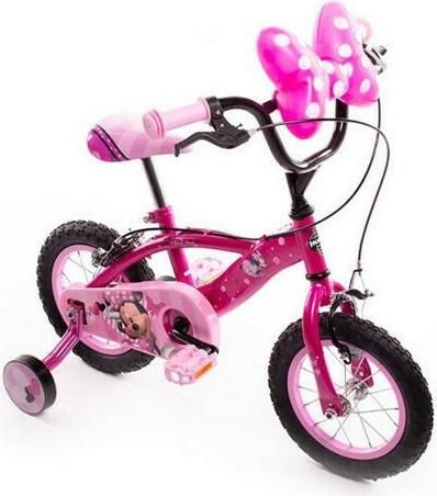 Παιδικό Ποδήλατo Πόλης Huffy Minnie Disney Fucsia Rose 12" Ροζ