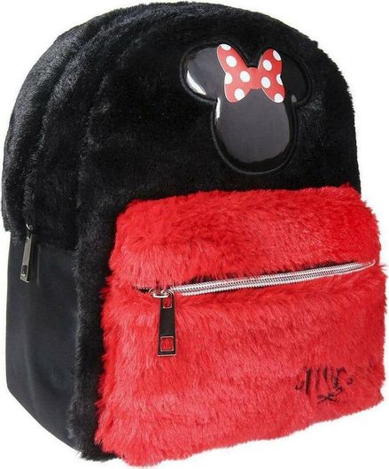 Σχολική Τσάντα Πλάτης Γυμνασίου / Λυκείου Cerda Disney Minnie Mouse Κόκκινο