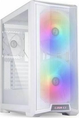 Κουτί Υπολογιστή Lian Li Lancool 215 Midi Tower με Πλαϊνό Παράθυρο & RGB Φωτισμό Λευκό