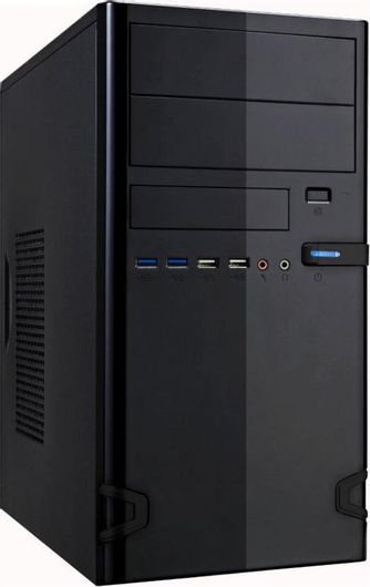 Κουτί Υπολογιστή Linkworld LC727-22 Mini Tower Μαύρο