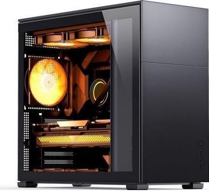 Κουτί Υπολογιστή Jonsbo D41 Midi Tower με Πλαϊνό Παράθυρο Μαύρο