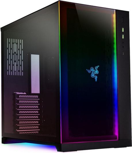 Κουτί Υπολογιστή Lian Li PC-O11 Dynamic Razer Edition Gaming Midi Tower με Πλαϊνό Παράθυρο & RGB Φωτισμό Μαύρο