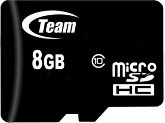 TeamGroup microSDHC 8GB Class 10 High Speed με αντάπτορα