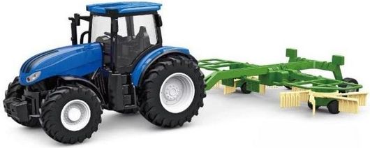 Τηλεκατευθυνόμενο Τρακτέρ Amewi Traktor with Rotary Rake LiIon Μπλε
