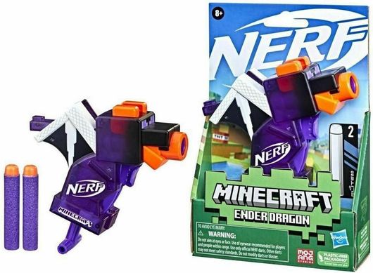 Nerf Hasbro Εκτοξευτής Ender Dragon Minecraft για 8+ Ετών