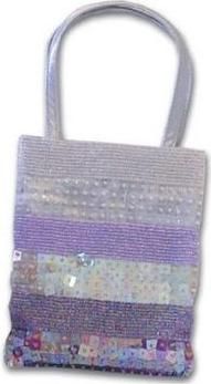 Παιδική Τσάντα Onward με Χάντρες 15x11cm 15231---47x2 Μοβ