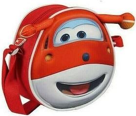 Παιδική Τσάντα 3d Ώμου Super Wings Κόκκινο 13.7x5.5x5.5cm