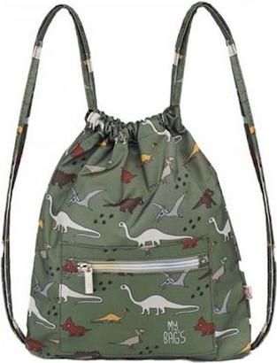 Παιδική Τσάντα My Bag's Πολλαπλών Χρήσεων Dinos Πράσινο