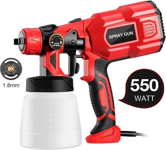 Ηλεκτρικό Πιστόλι Βαφής 102907 550W με Δοχείο 0.8lt