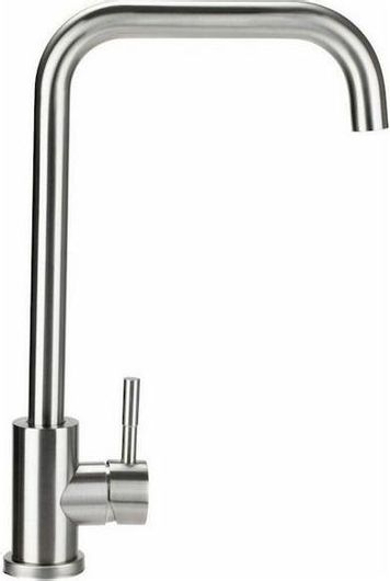 Μπαταρία Κουζίνας Carmine Πάγκου Inox Ασημί