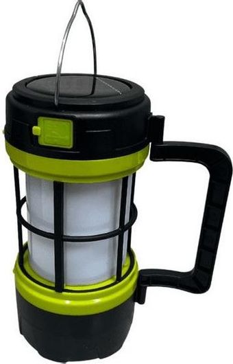 Φανάρι Led Επαναφορτιζόμενο Αδιάβροχο με Φακό