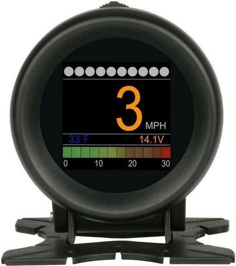 Ψηφιακό Όργανο Autool X60 OBD Θερμοκρασίας Νερού / Ταχύμετρο / Βολτόμετρο Αυτοκινήτου