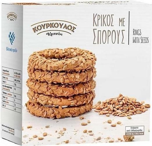 Κριτσίνια Σιταριού Κούρκουλος Κριτσίνι με Σπόρους 120gr