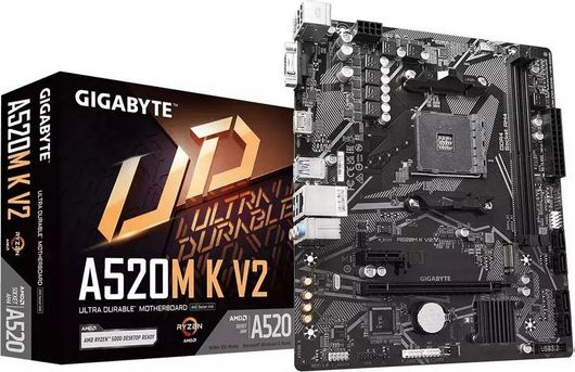 Μητρική Κάρτα Gigabyte A520M K V2 rev. 1.0 Micro ATX με AMD AM4 Socket