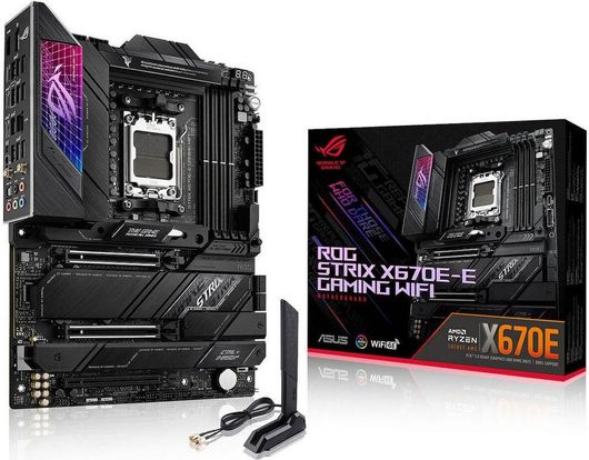 Μητρική Κάρτα Asus ROG STRIX X670E-E Gaming WIFI ATX με AMD AM5 Socket
