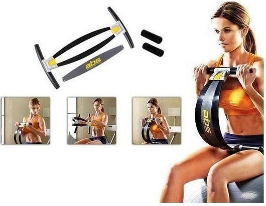 Όργανο Κοιλιακών ABS Advanced Body System Μαύρο